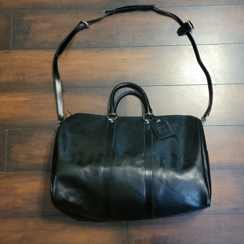 Supreme LV Collab Black Bandouliere Bag - Picture 2 of 9
